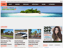 Tablet Screenshot of airlinesanddestinations.com